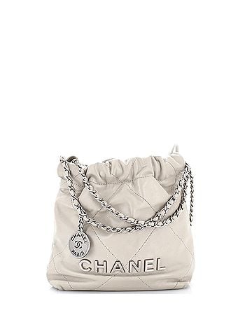 Chanel 22 Chain Hobo Quilted Calfskin Mini (view 1)