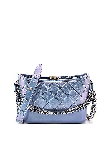 Chanel Gabrielle Hobo Quilted Iridescent Lambskin Small (view 1)