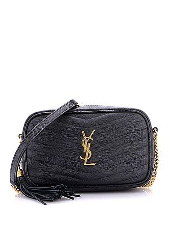 Saint Laurent Lou Camera Bag Matelasse Chevron Leather Mini (view 1)