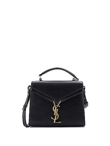 Saint Laurent Cassandra Top Handle Bag Leather Mini (view 1)