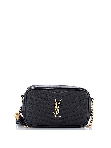 Saint Laurent Lou Camera Bag Matelasse Chevron Leather Mini (view 1)