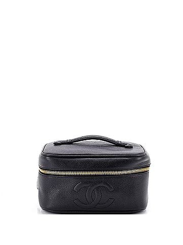 Chanel Vintage Timeless Cosmetic Case Caviar Medium (view 1)