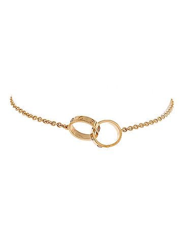 Cartier Love Interlocking Bracelet 18K Yellow Gold (view 1)