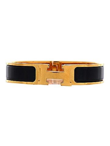 Hermès Clic H Bracelet Enamel Narrow (view 1)