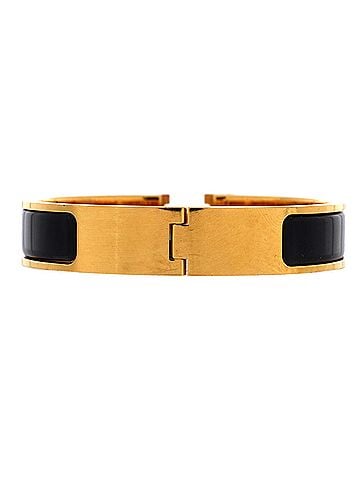 Hermès Clic H Bracelet Enamel Narrow (view 2)