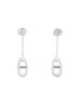 Hermès Farandole Drop Earrings Sterling Silver Medium One size - photo 1