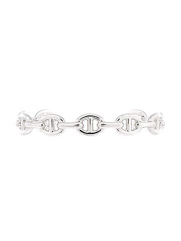 Hermès Chaine d'Ancre Enchainee Cuff Bracelet Sterling Silver Medium (view 1)