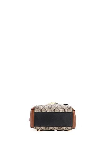 Gucci Padlock Backpack GG Coated Canvas and Leather Mini (view 2)