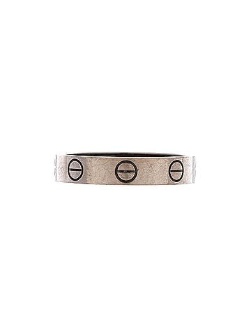 Cartier Love Wedding Band Ring 18K White Gold (view 1)