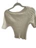Maeve White Short Sleeve Blouse Size S - photo 1