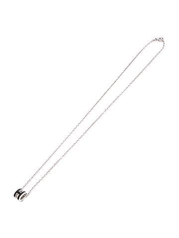 Hermès HERMES Pop H Necklace, Black and Silver, for Women (view 2)