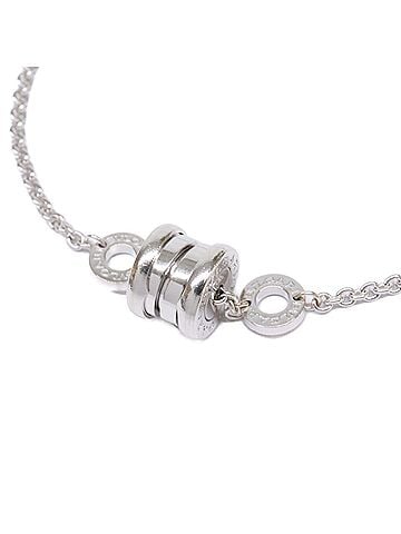 Bvlgari BVLGARI Bulgari Refurbished 750WG B-ZERO1 Element Bracelet White Gold Women's (view 1)
