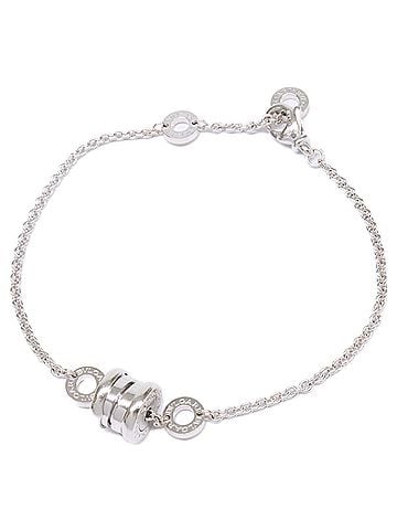 Bvlgari BVLGARI Bulgari Refurbished 750WG B-ZERO1 Element Bracelet White Gold Women's (view 2)