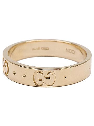 Gucci GUCCI (Gucci) Refurbished 18K GG Icon Slim Ring, Yellow Gold, Women's (view 2)