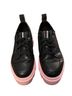 Sorel 100% Leather Black Pink Sneakers Size 9 - photo 1