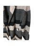 Roots Stripes Gray Black Coat Size S - photo 4