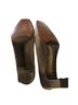 Stuart Weitzman 100% Metallic Fiber Silver Heels Size 9 - photo 5