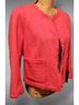 Zara Basic Checkered-gingham Tweed Pink Jacket Size L - photo 5