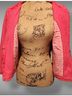Zara Basic Checkered-gingham Tweed Pink Jacket Size L - photo 6