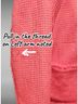 Zara Basic Checkered-gingham Tweed Pink Jacket Size L - photo 11