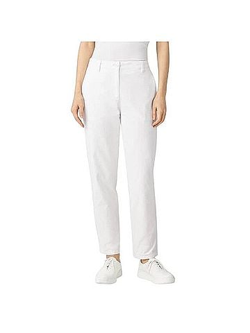 Eileen Fisher Organic Cotton Hemp Stretch Straight Leg Pants Casual Pants (view 1)