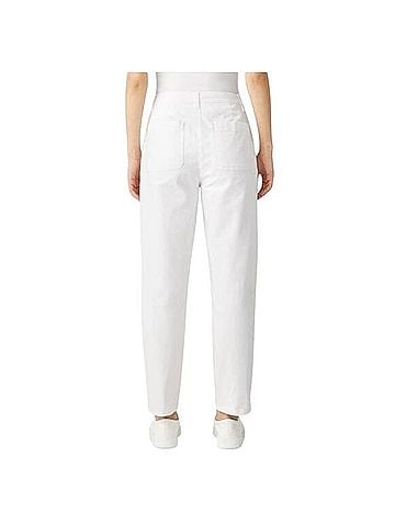 Eileen Fisher Organic Cotton Hemp Stretch Straight Leg Pants Casual Pants (view 2)