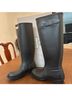 Hunter 100% Rubber Black Rain Boots Size EU 39 - photo 5