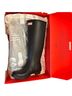 Hunter 100% Rubber Black Rain Boots Size EU 39 - photo 1
