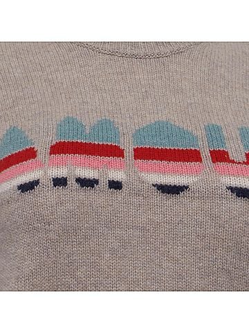 Zadig & Voltaire Zadig &amp; Voltaire Amour Knitted Sweater in Beige Cashmere (view 2)