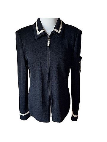 St. John Collection Santana Knit Jacket (view 1)
