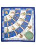 Hermes Leather Goods Blue Scarf One size - photo 2