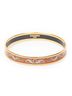 Hermes Leather Goods Orange Enamel Bangle PM One size - photo 2