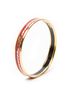 Hermes Leather Goods Red Enamel Bangle PM One size - photo 1
