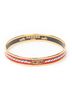Hermes Leather Goods Red Enamel Bangle PM One size - photo 2