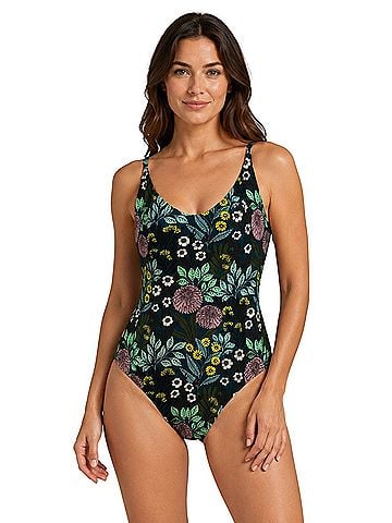 J.Crew x Abigail Borg Floral One Piece Swimsuit (view 1)