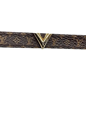 Louis Vuitton Louis Vuitton Essential V Bracelet in Brown Coated Canvas (view 2)
