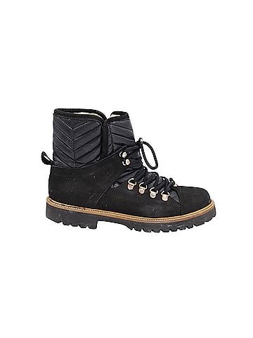 Ganni Ganni Edna Ankle Boots in Black Suede (view 1)