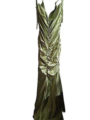 Jessica McClintock Satin Cocktail Dress (view 1)
