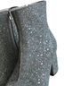 Betsey Johnson Silver Ankle Boots Size 7 1/2 - photo 2