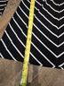 Coco Bianco Stripes Black White 3/4 Sleeve Blouse Size M - photo 7
