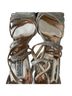 Badgley Mischka Gold Heels Size 8 1/2 - photo 2