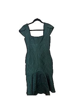 Theia Textured High Low Dress Cocktail Dress (view 1)
