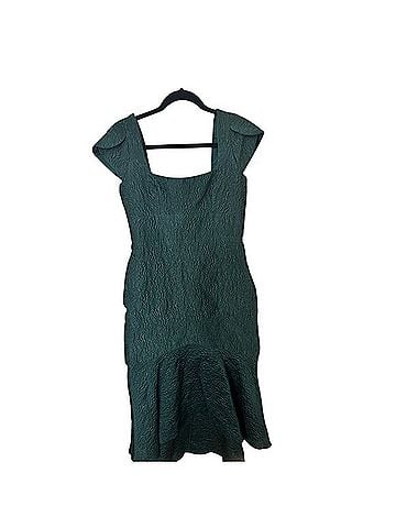 Theia Textured High Low Dress Cocktail Dress (view 1)