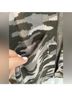Rachel Zoe Camo Multi Color Green Coat Size M - photo 6