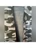 Rachel Zoe Camo Multi Color Green Coat Size M - photo 5