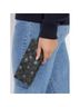 Coach 100% Coated Canvas 100% Leather Print Black Leather Belt Size M - photo 5
