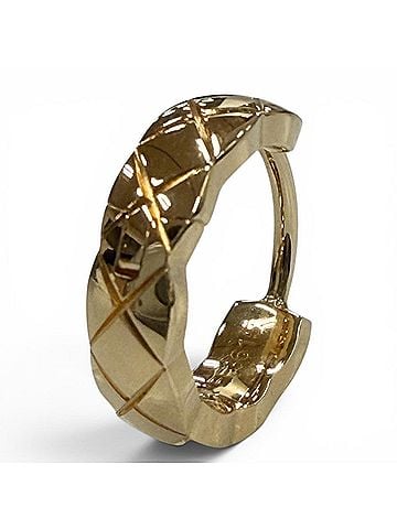 Chanel CHANEL FF3615 750 (YG) Coco Crush Single Earring, Yellow Gold, Weight 1.6g, Women's Accessory (view 1)