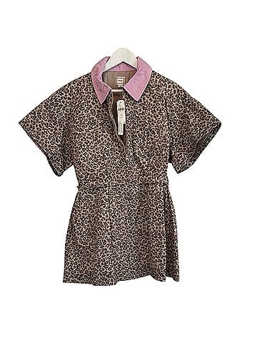 Maeve Utility Fit &amp; Flare Mini Shirt Dress Casual Dress (view 2)