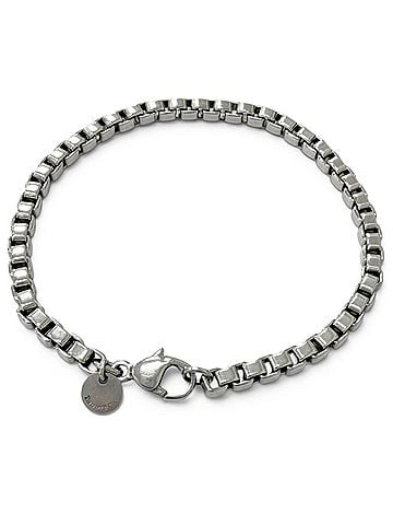 Tiffany & Co. TIFFANY&amp;Co. Tiffany Venetian SV925 Chain Bracelet, Silver, Weight 15.73g, Suitable for both men and women. (view 1)
