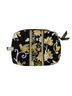 Vera Bradley Floral Black Yellow White Gray Makeup Bag One size - photo 1